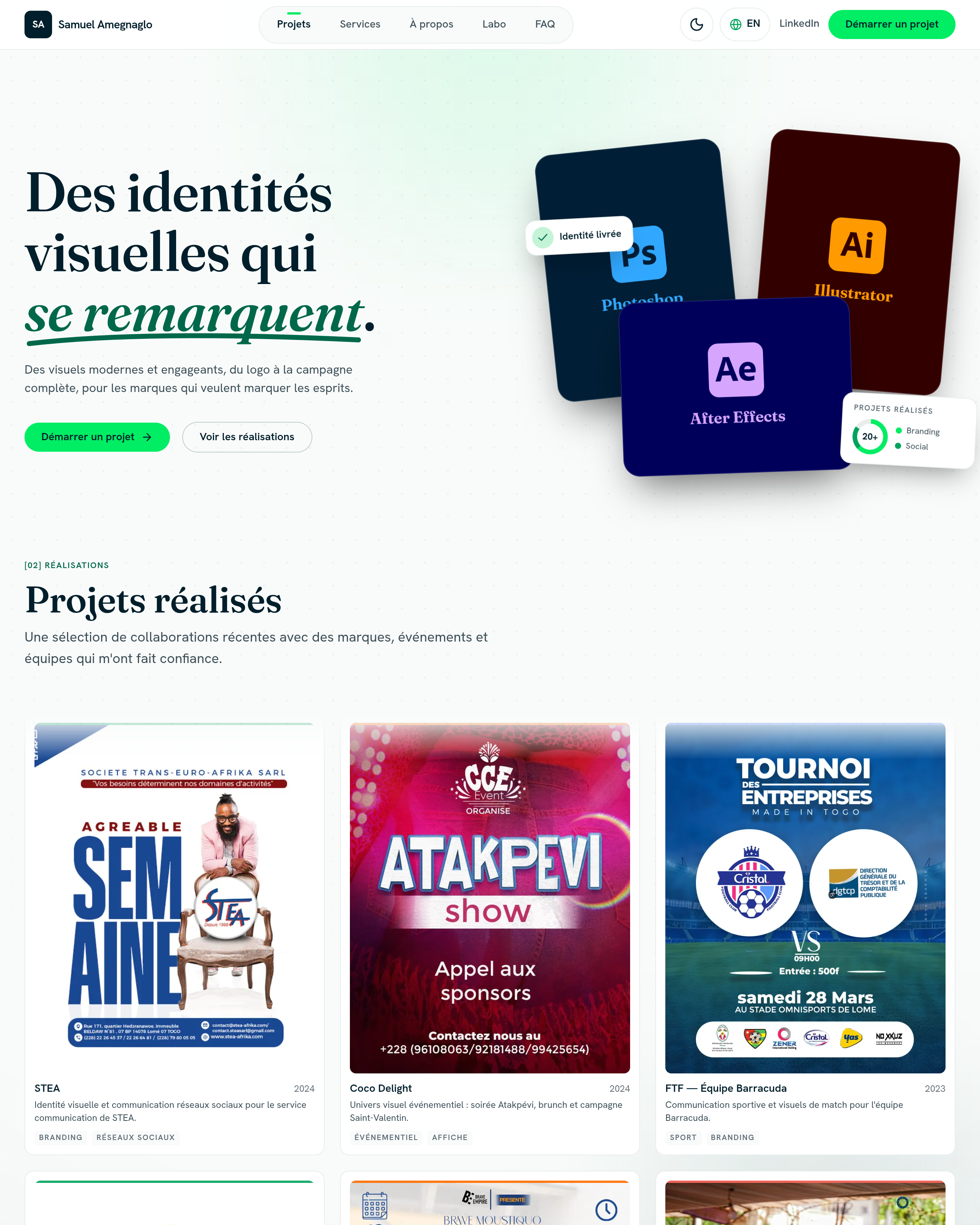 Designer Portfolio — 1