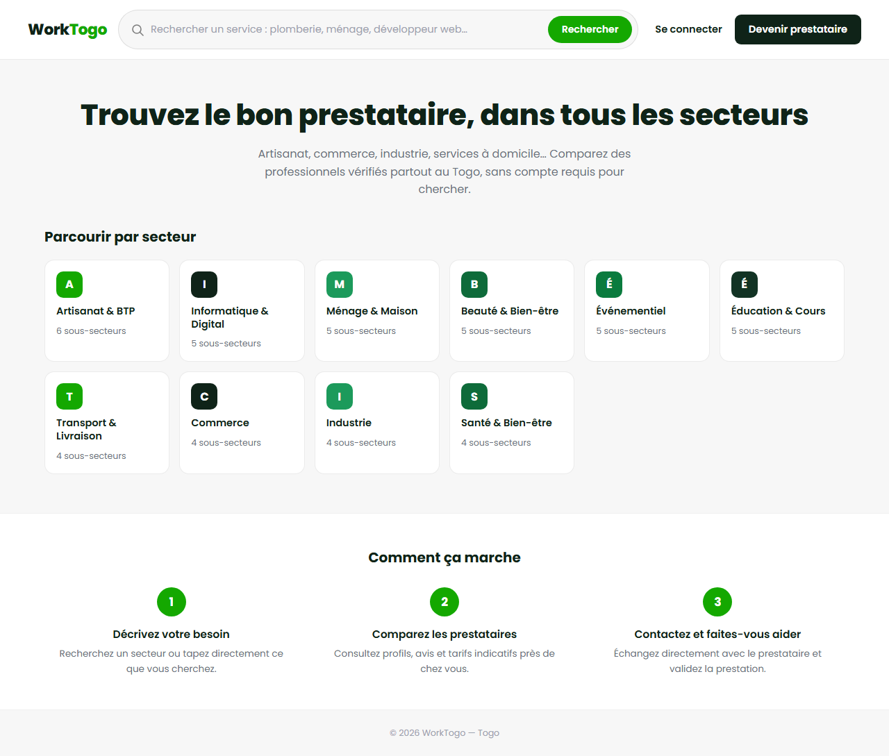WorkTogo — Alo Dowoto